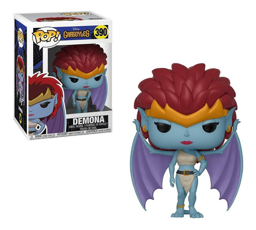 Funko Pop Demona #390 Gargoyles Disney Gargolas Caricatura