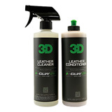 Kit Limpieza Y Acondicionado De Cueros 3d Leather Detailing