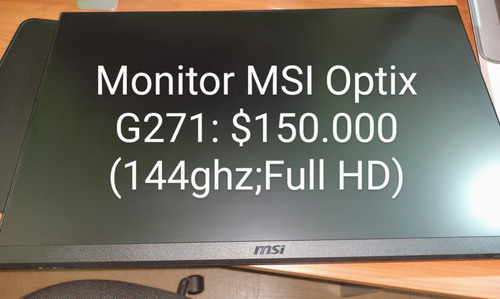 Monitor Gamer Msi Optix G271