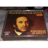 Triple Cd Mendelssohn Bartholdy Quartett Acanta Disc Europeo