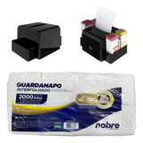 Kit Porta Guardanapo + Guardanapo Interfolhado 10x20