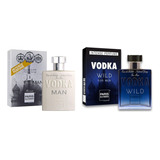 Combo Vodka Man + Vodka Wild 100ml Original