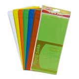 Papel Seda  Volantin 50x75 Cms Paq 10 Unid Colores Surtidos