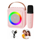 Kit Karaoke Micrófono Niños Recargable Kids Bluetooth