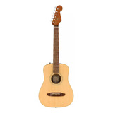 Guitarra Acustica Fender Redondo Mini Con Funda