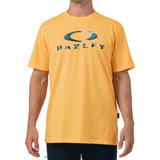 Camiseta Oakley Camo Tee Sun Orange