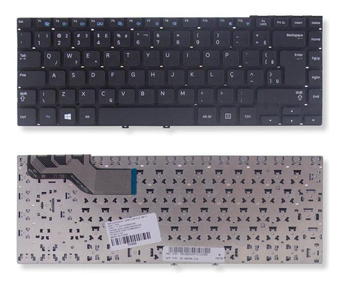 Teclado Para Notebook Samsung Ativ Book 2 Np270e4e-kd6br Preto Abnt2 Marca Bringit