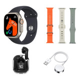 Smartwatch Ultra S8 1,99 Audífonos Airpro6 Y Correa Regalo 