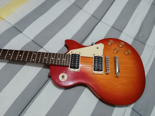 Guitarra Eléctrica EpiPhone Les Paul 100 Cherry Sunburst