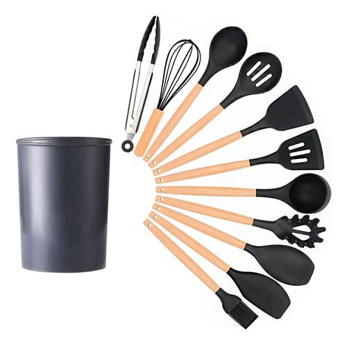 Kit 12 Utensilios Cocina Reposteria Durables Uso Profesional