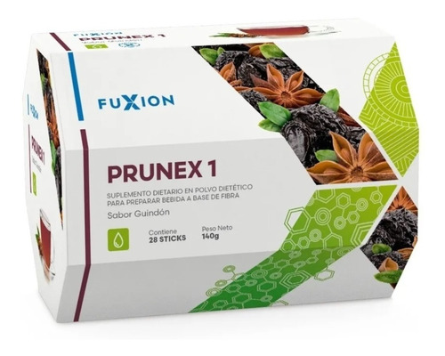 Prunex Detox Natural Fuxion S/tacc  Saludable La Golosineria