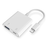 Adaptador Lightning Usb 3.0 Câmera iPhone iPad Otg