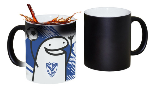 Taza De Cerámica Flork Cuadros De Futbol Con Caja Mágica 