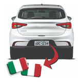 Emblema Adesivo Italia Placa Fiat Argo Uno Palio Toro - Par