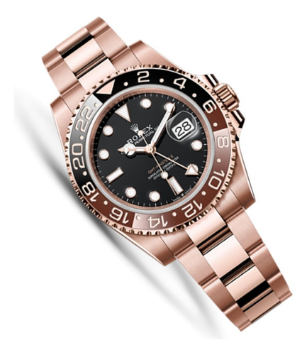 Relógio Rolex Gmt-master 2 Rose Safira Base Eta Oyster S/cx