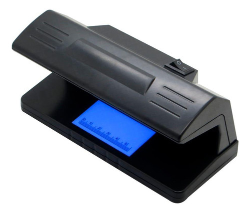 Detector Identificador Dinheiro Falso Uv 4w - Preto