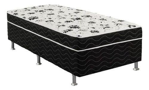 Cama Box Conjugado Solteiro: Colchão Ortopédico Union(88x18