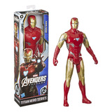 Figura De Acción Marvel Titan Hero Series Iron Man +3