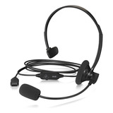 Behringer Auriculares Mono Usb Hs10 Con Micrófono Giratorio