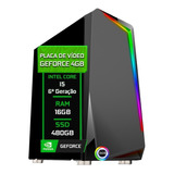 Pc Gamer Fácil Intel I5 6ª 16gb Ssd 480gb Gt 730 4gb