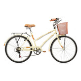 Bicicleta Olmo Amelie Rapide R26 18 Tz500 Crema