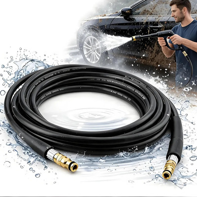 JOYGOD 15 Metros Manguera De Alta Presión Para Karcher K2 K3 K4 K5 Color Negro,compatible Con Karcher K2 K3 K4 K5, Hidrolavadoras,hidrolavadora Electrica | Meses sin interés