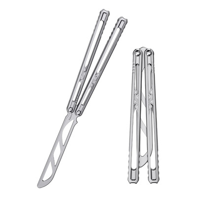 Canyon Balisong Cuchillo De Mariposa Con Mango De Acero Inox | Meses sin interés