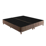 Cama Box Base Universal Fort Brown Queen 158