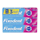 Fixodent Complete Plus Crema Adhesiva 3pack 68gr C/u