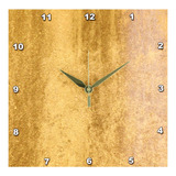 3drose Dpp__1 Reloj De Pared Con Diseño De Cobre Dorado, 1.