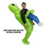 Alien Inflable Disfraz Traje Mujer Hombre Navidad Halloween