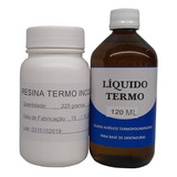 Resina Acrílica Termo Polimerizante 225gr + Liquido 120ml