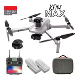 Drone Kf102 Max Com S/de Obstáculos + Case 2 Baterias Mini 2