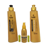 Kit Aceite De Argan Shampoo Tratamiento Gotas Y Ampolletas