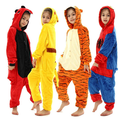 Pijama Kigurumi Para Niños Con Dibujos Animados De Dinosauri