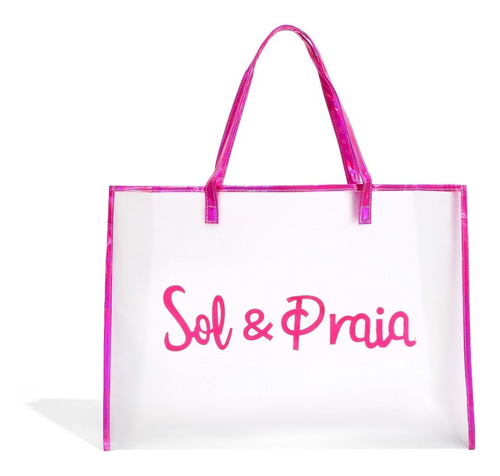 Bolsa Feminina Grande Impermeável Sacola Praia Resistente