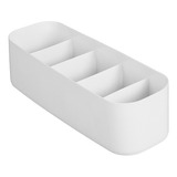 Miniso Caja De Almacenamiento Plástico Blanca 26.9x9.3x7.3 C