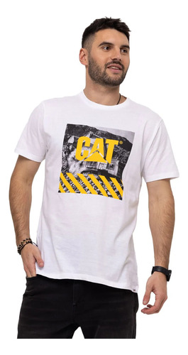 Polera Hombre Cat Workwear Heritage 5