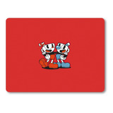 Mouse Pad 23x19 Cod.1371 Video Juegos Cuphead Rojo