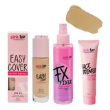 Base De Maquillaje Easy Cover +face Primer +fijador Fx Fixer