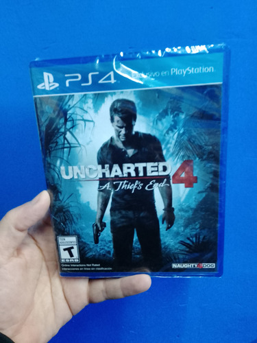 Uncharted 4 Ps4 Físico Oferta Dia De La Niñez 