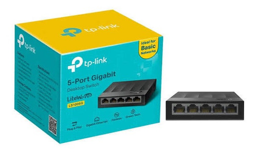 Switch 5 Portas Tp-link Litewave Ls1005g Gigabit 10/100/1000