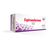 Espironolactona 30 Tabletas 25mg