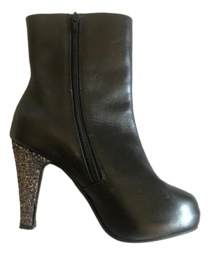 Botas Negras Mujer Pigalle T 36 Detalle Glitter! Oportunidad