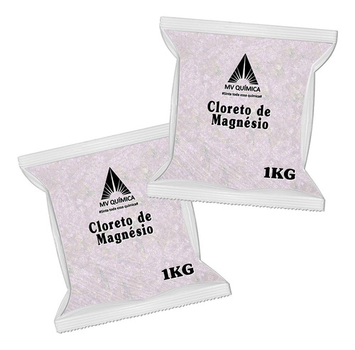 Cloreto De Magnésio Pa Mv Química 2und X 1kg = 2kg