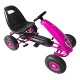 Auto A Pedales Gokart Bolt Bebesit - Rosa