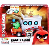 Vehículo Angry Birds Cerdo Rage Racers Motorizado Con Sonido