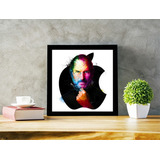 Quadro Steve Jobs Pop Art Apple Decoracao Home Office