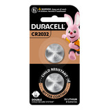 02 - Pilhas  Cr / Dl  2032  Duracell  -bateria Moeda 