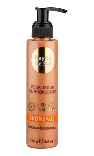 Rayito De Sol Bronzage Resaltador De Bronceado 140g